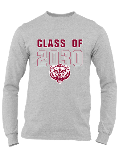 Granite Hills Grizzlies Class of 2030 Men's LS T-Shirt
