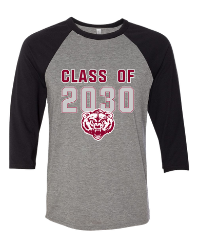 Granite Hills Grizzlies Class of 2030 Men's Baseball T-Shirt