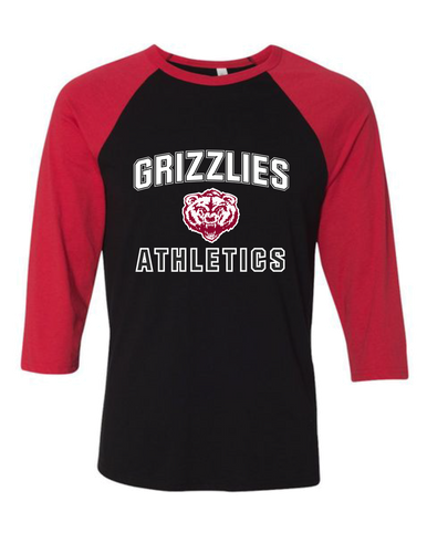 Granite Hills Grizzlies Athletics Women's Baseball T-Shirt