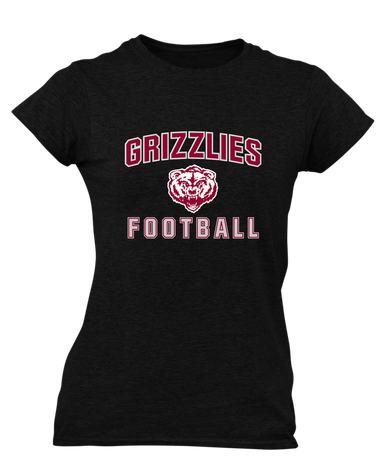 Granite Hills Grizzlies Football #1 Women's SS T-Shirt