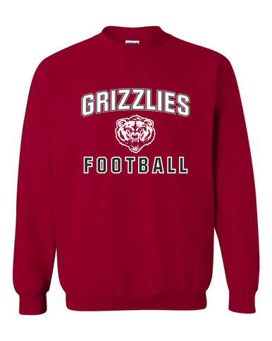 Granite Hills Grizzlies Football #1 Men's Sweatshirt