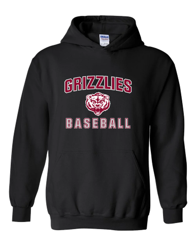 Granite Hills Grizzlies Baseball #1 Men's Hoodie