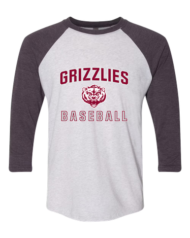 Granite Hills Grizzlies Baseball #1 Women's Baseball T-Shirt