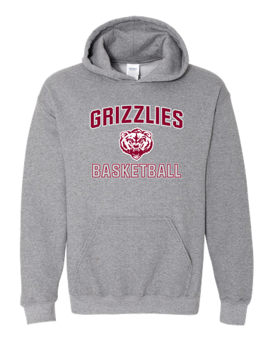 Granite Hills Grizzlies Basketball #1 Men's Hoodie