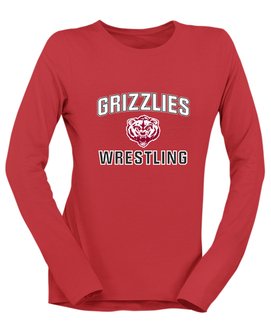 Granite Hills Grizzlies Wrestling Women's LS T-Shirt