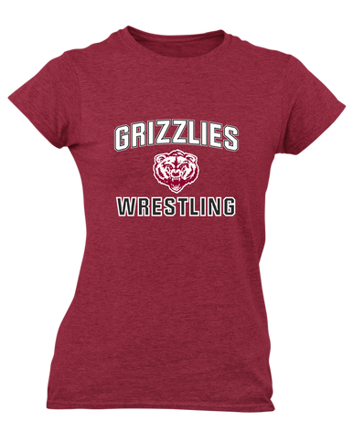 Granite Hills Grizzlies Wrestling Women's Premium SS T-Shirt