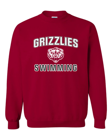 Granite Hills Grizzlies Swimming Men's Sweatshirt