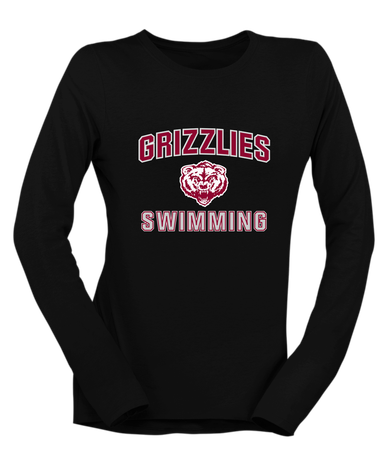 Granite Hills Grizzlies Swimming Women's Premium LS T-Shirt