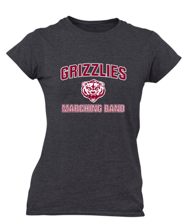 Granite Hills Grizzlies Marching Band Women's Premium SS T-Shirt