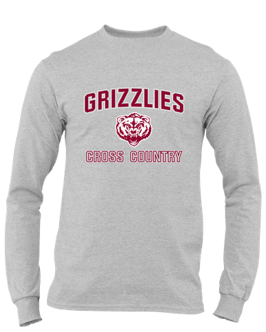 Granite Hills Grizzlies Cross Country Men's LS T-Shirt