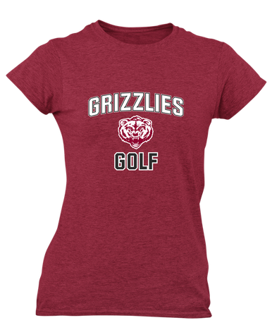 Granite Hills Grizzlies Golf Women's Premium SS T-Shirt