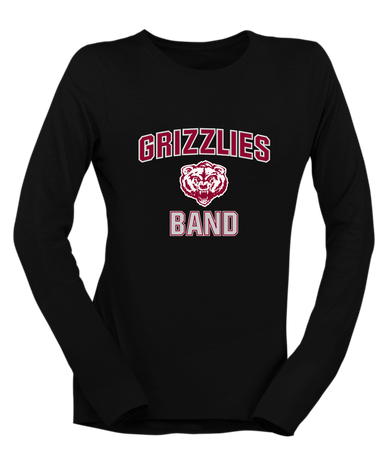 Granite Hills Grizzlies Band # 1 Women's LS T-Shirt