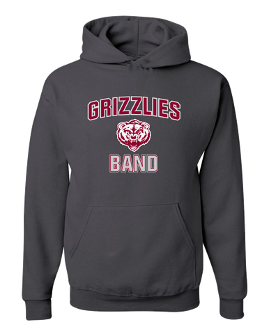 Granite Hills Grizzlies Band # 1 Men's Premium Hoodie
