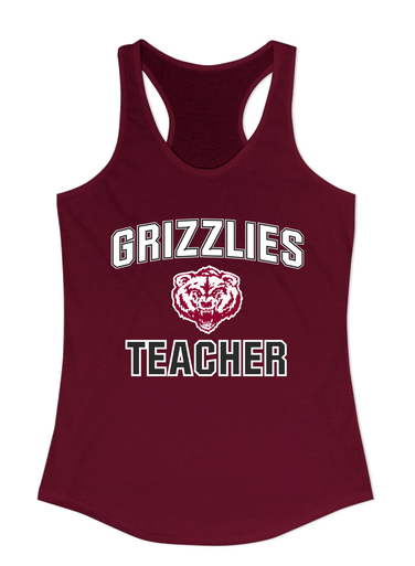 Granite Hills Grizzlies Teacher Women's Tank Top