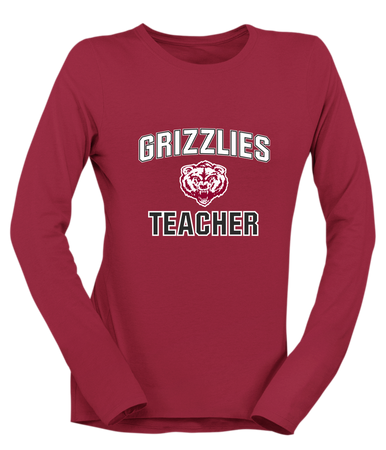 Granite Hills Grizzlies Teacher Women's Premium LS T-Shirt