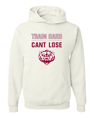 Granite Hills Grizzlies Train Hard, Can't Lose Men's Premium Hoodie