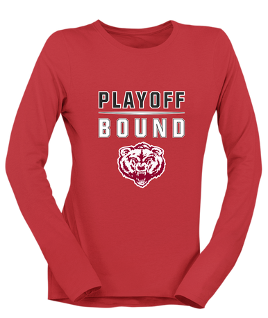 Granite Hills Grizzlies Playoff Bound Women's LS T-Shirt