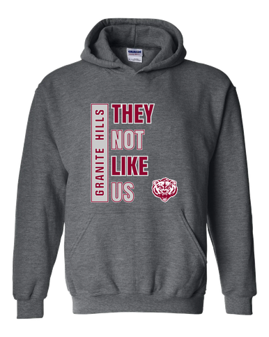 Granite Hills Grizzlies They Not Like Us #1 Men's Hoodie