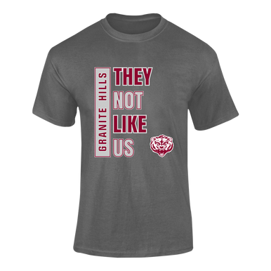 Granite Hills Grizzlies They Not Like Us #1 Men's Premium SS T-Shirt