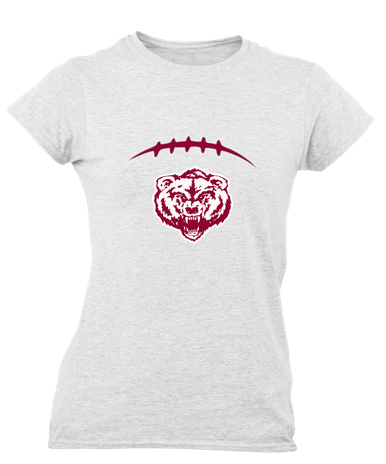 Granite Hills Grizzlies Football #2 Women's Premium SS T-Shirt