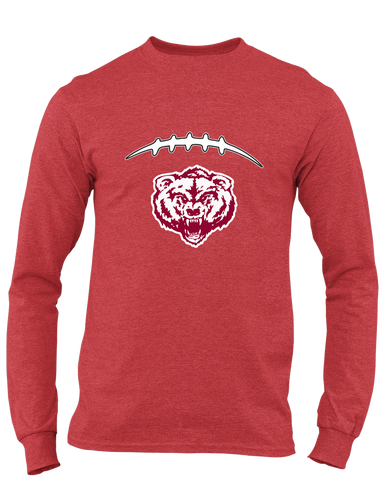 Granite Hills Grizzlies Football #2 Men's Premium LS T-Shirt