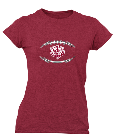 Granite Hills Grizzlies Football #3 Women's SS T-Shirt