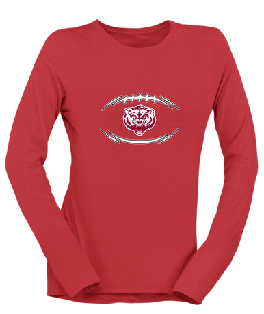 Granite Hills Grizzlies Football #3 Women's LS T-Shirt