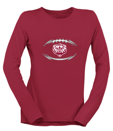 Granite Hills Grizzlies Football #3 Women's Premium LS T-Shirt