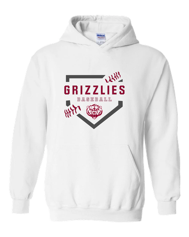 Granite Hills Grizzlies Baseball #2 Men's Hoodie