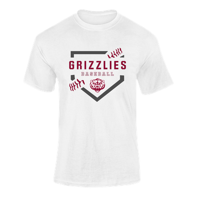 Granite Hills Grizzlies Baseball #2 Men's SS T-Shirt