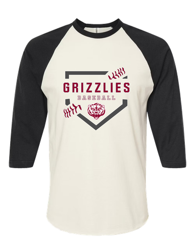 Granite Hills Grizzlies Baseball #2 Men's Baseball T-Shirt