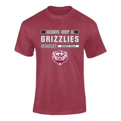Granite Hills Grizzlies Mindset Men's Premium SS T-Shirt