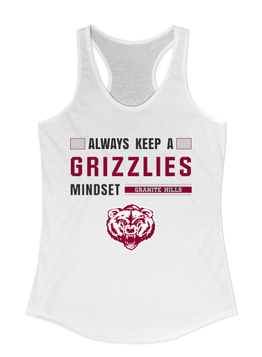 Granite Hills Grizzlies Mindset Women's Tank Top