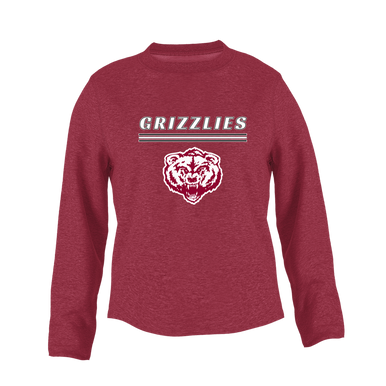 Granite Hills Grizzlies Mascot #8 Women's Sweatshirt