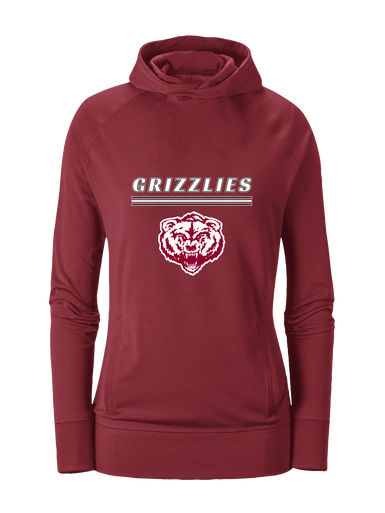 Granite Hills Grizzlies Mascot #8 Women's Hoodie