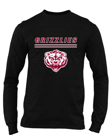 Granite Hills Grizzlies Mascot #8 Men's Premium LS T-Shirt