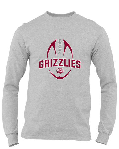 Granite Hills Grizzlies Football #5 Men's LS T-Shirt