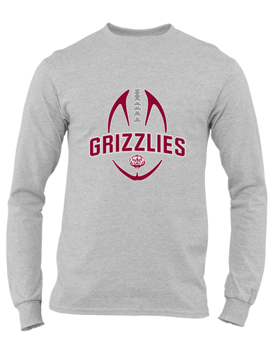 Granite Hills Grizzlies Football #5 Men's Premium LS T-Shirt