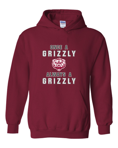 Granite Hills Grizzlies Once A Men's Hoodie