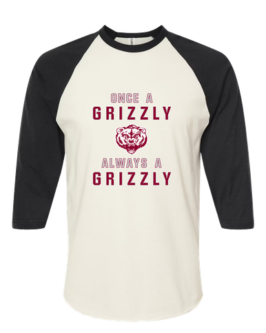 Granite Hills Grizzlies Once A Women's Baseball T-Shirt