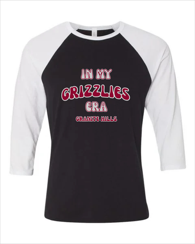 Granite Hills Grizzlies Era #2 Women's Baseball T-Shirt