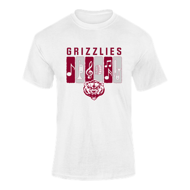 Granite Hills Grizzlies Band # 2 Men's Premium SS T-Shirt