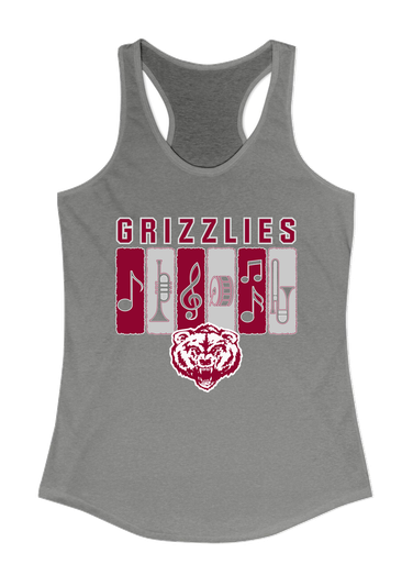 Granite Hills Grizzlies Band # 2 Women's Tank Top