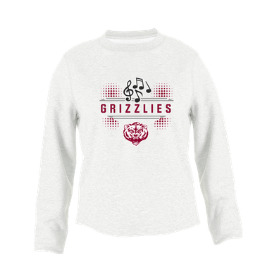 Granite Hills Grizzlies Band # 3 Women's Sweatshirt