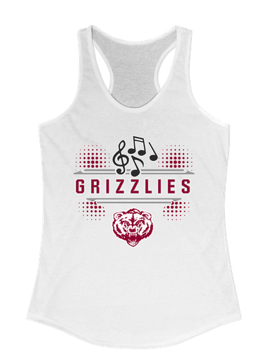 Granite Hills Grizzlies Band # 3 Women's Tank Top