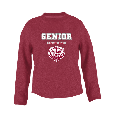 Granite Hills Grizzlies Senior #2 Women's Sweatshirt