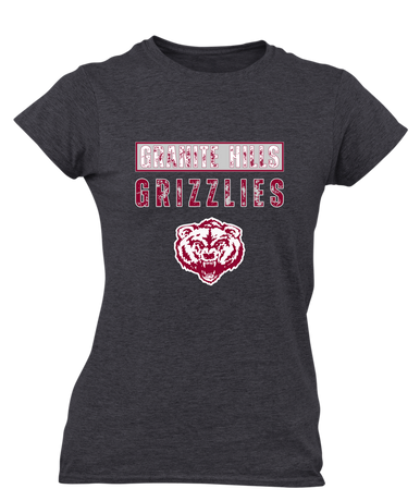 Granite Hills Grizzlies Mascot #9 Women's SS T-Shirt