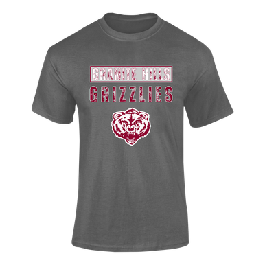 Granite Hills Grizzlies Mascot #9 Men's SS T-Shirt