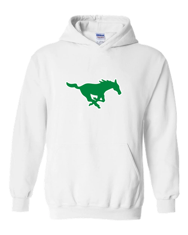Myers Park Mustangs Mascot #1 Men's Hoodie