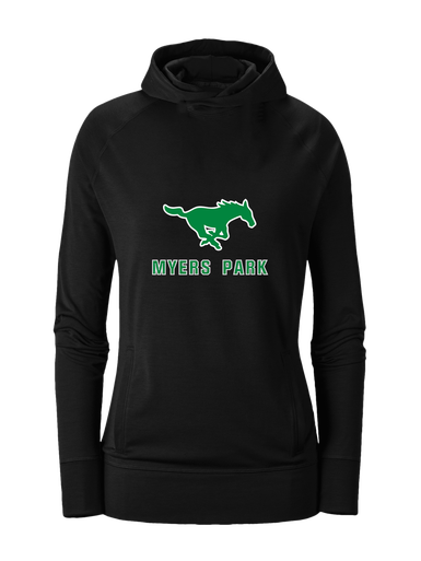 Myers Park Mustangs Mascot #2 Women's Hoodie